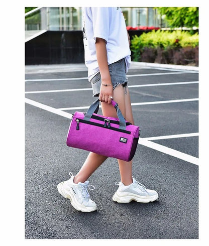 High Quality Women's Travel Bag Men's Outdoor Sports Luggage Handbag Weekend Trip Duffel Bag Female Shoulder Crossbody Bags Pack