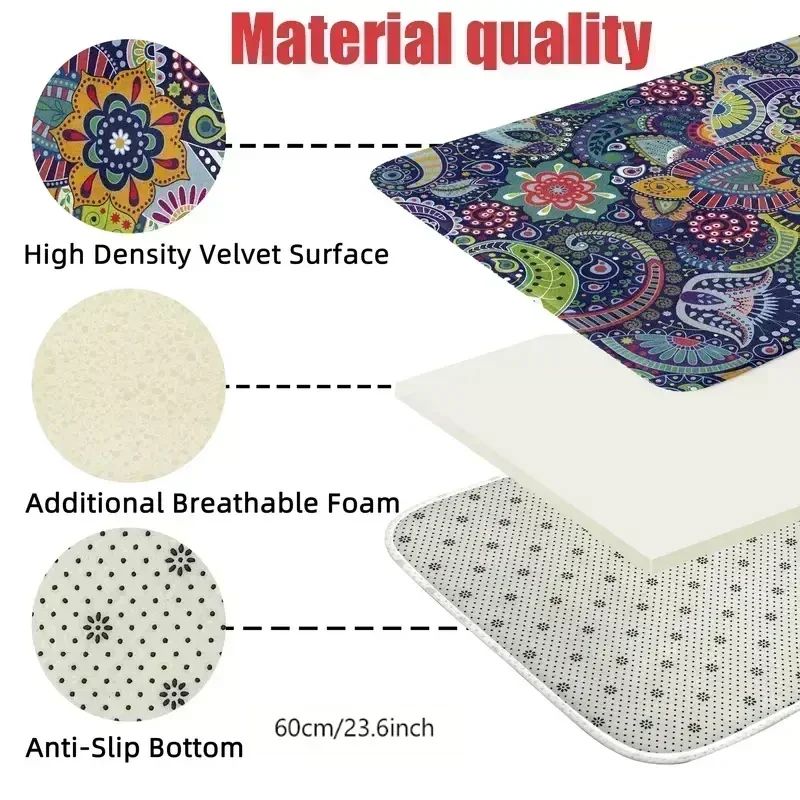 MINISO Trendy Pixel Game Art Floor Mat for Living Room Bedroom E-Sports Room Durable Washable Rug Modern Decor Gift for Gamer