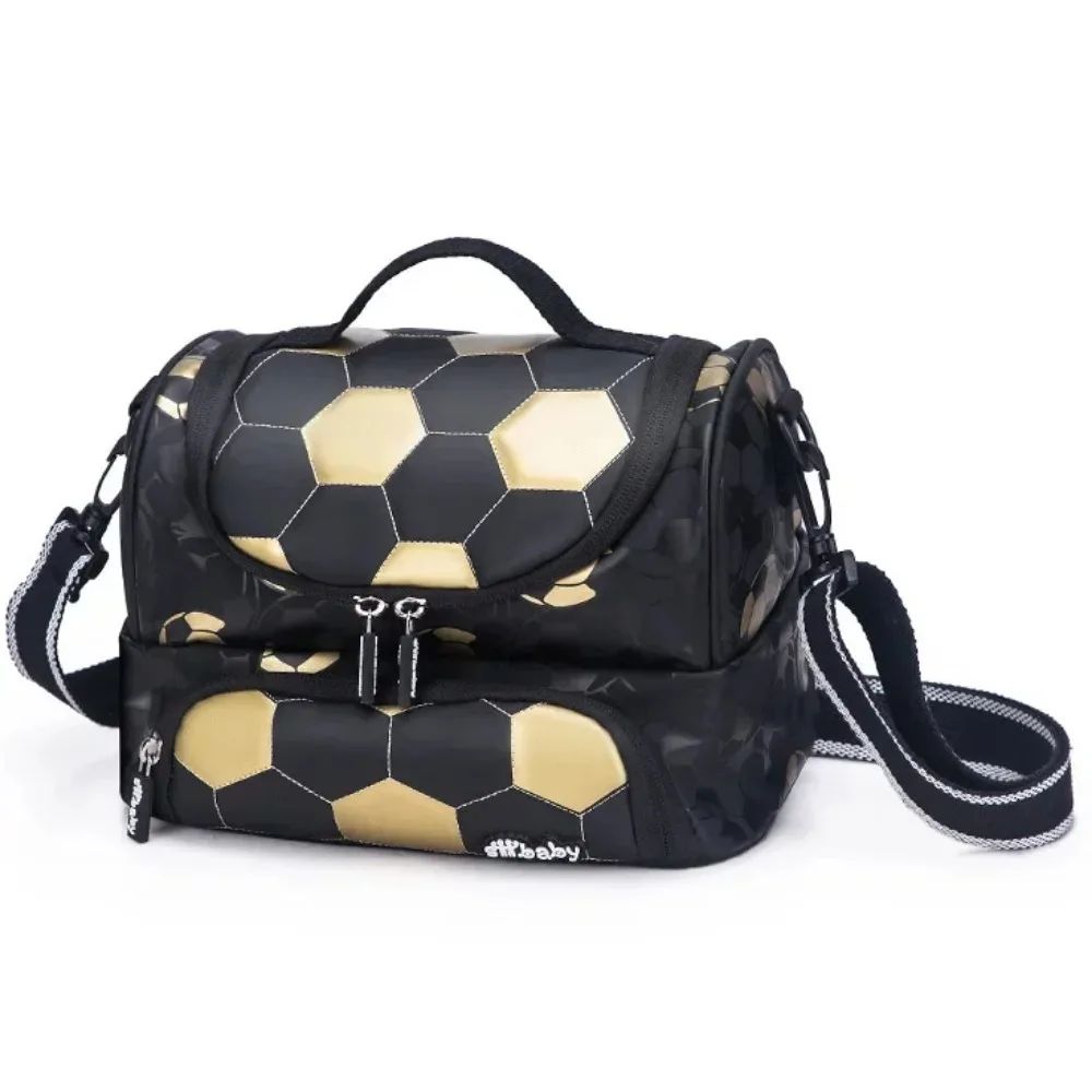 Mochila Infantil Menino Futebol Escolar Anime para Crianças Adolescentes Viagem Mochila Escolar