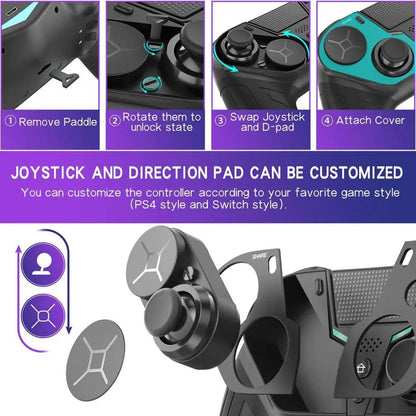 Wireless Bluetooth Wired USB Controller For Playstation PS 4 3 PS4 PS3 Android Mobile PC Control Gamepad Joystick Cell Game Pad