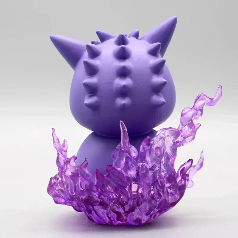 Conjunto de Bonecos Pokémon de 12cm - Pikachu Gengar Charizard Cosplay, Presente de Estátua Colecionável Fofo para Fãs de Anime