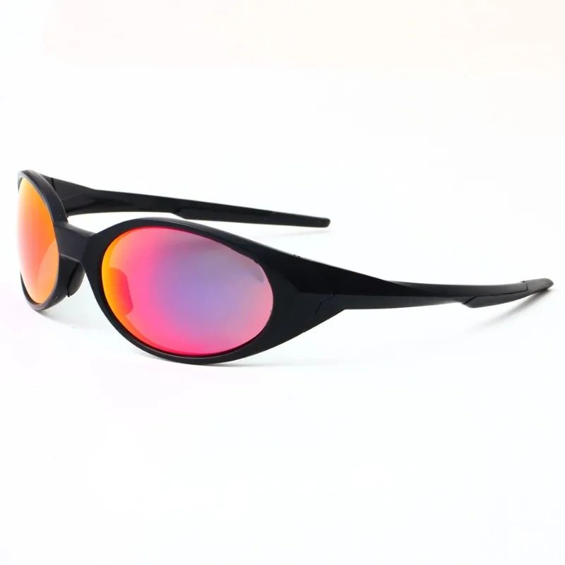 2025 Novos Óculos de Sol Esportivos Ovais para Exterior Modelo Piloto Fashion Y2K Masculino para Dirigir Óculos de Sol Esportivos para Praia Ciclismo Proteção UV