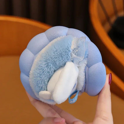 Winter Warm Cute Cartoon Indoor Mule Soft Non-slip Fluffy Slippers For Kids Teen Boys Girls Children Home Cotton Shoes Size 24-4