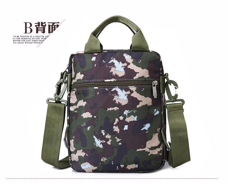 2024 New Shoulder Messenger Bag Casual Men's Bag Portable Briefcase Nylon Waterproof Outdoor Bag Man Messenger Trend Handbags