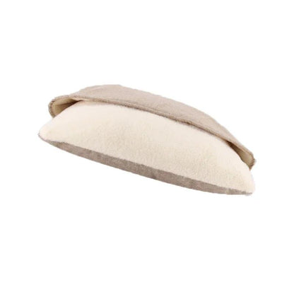 Cama para Animais de Estimação Lavável e Resistente à Mordida - Almofada de Pelúcia Removível Quente de Inverno para Cães Grandes e Gato Saco de Dormir para Pets