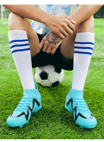 New Soccer Cleats for Men Professional Soccer Shoes Society Grass Training Original Football Boots Cleats Indoor Fast Sneakers