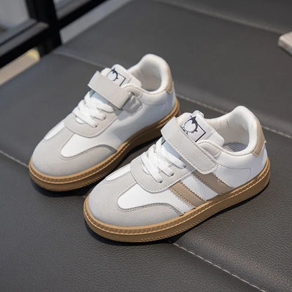 Lightweight Kids Skate Shoes 2025 New Spring Boys Non-slip Sports Footwear Breathable Training Running Fashion Sneakers