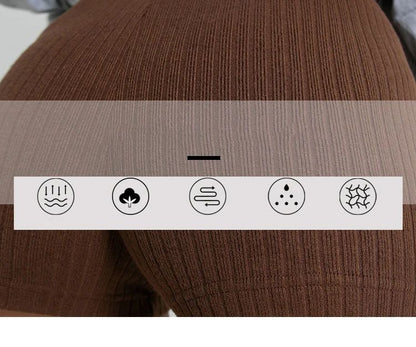 HELIAR Women High Waist A-line Shorts Thin Knit Sports Shorts For Women Casual Running Slim Bodycon Trousers 2025 Spring Summer