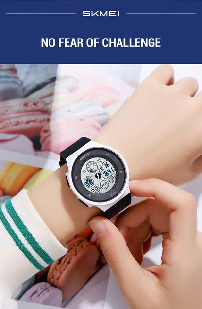 SKMEI 2346 Wristwatches Clock Horloges Mannen Fashion Digital Electronic Watch Casual Sports Watches For Men Women Waterproof