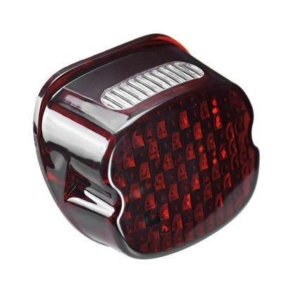Lanterna traseira de LED de motocicleta para Harley Touring Road King FLHR Softail FL Sportster XL883 1200 Dyna Fat Boy luz de freio traseira