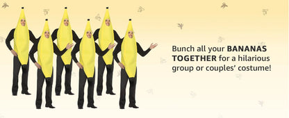 Halloween Adult Funny Cosplay Fruit Vegetable Costume Banana Carnival Dress Up Outfit Couple Party Purim Fancy Dress Stage Show