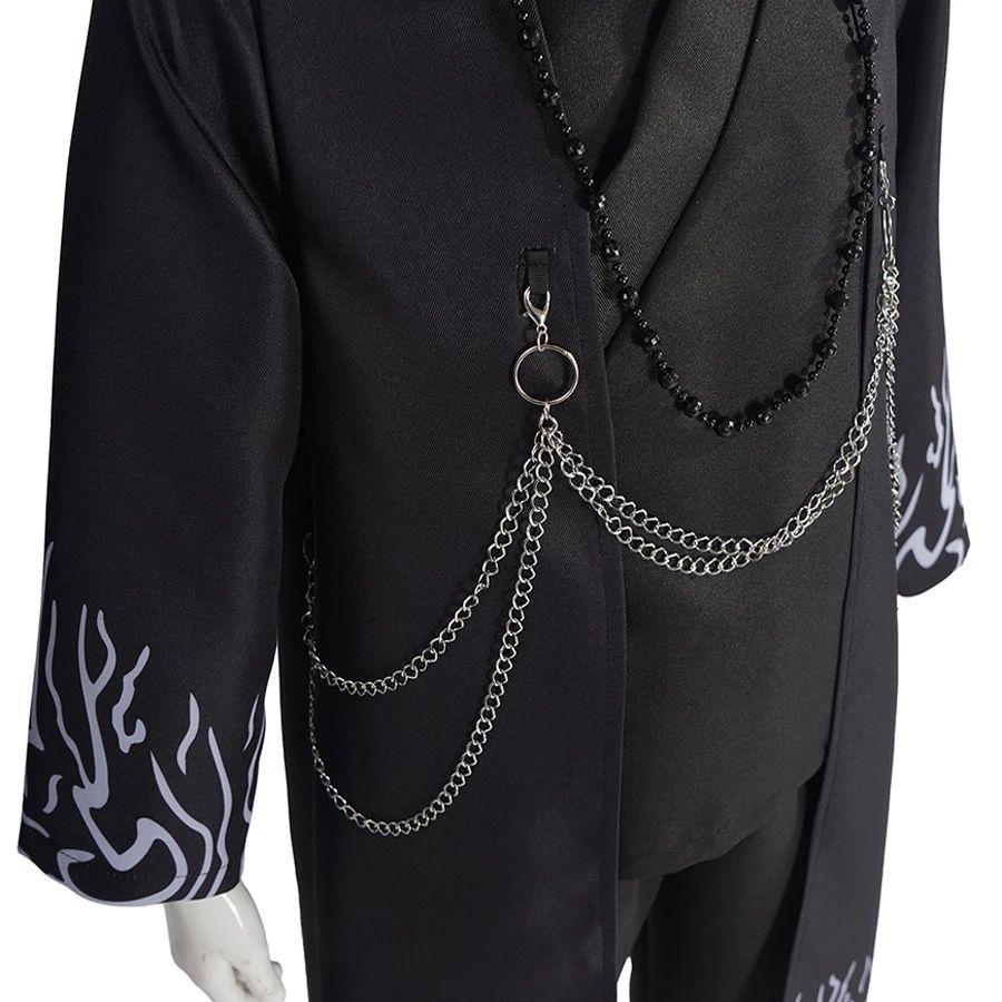 Cosplay Costumes for Kids Adults Boys Jinu Uniform Kimono Set Halloween Party Outfits