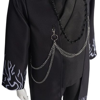 Cosplay Costumes for Kids Adults Boys Jinu Uniform Kimono Set Halloween Party Outfits