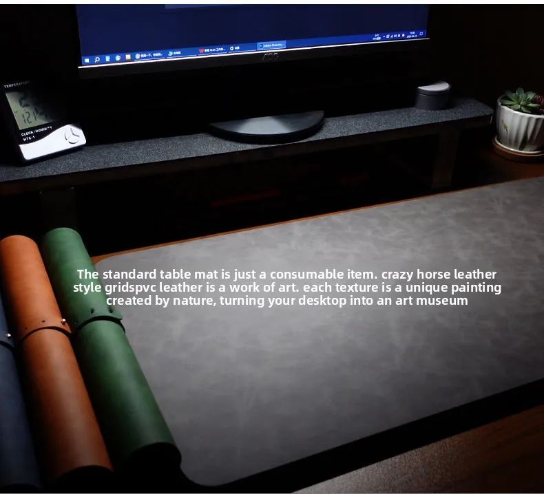 Desk Pad Waterproof PU Mouse Pad Large Mousepad Laptop Non-slip Desk Mat Keyboard Mats Mouse mat mouse wrist guard three pieces