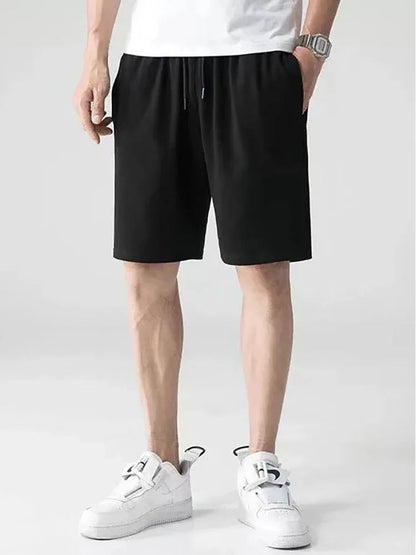 Summer Men Invisible Zipper Open Crotch Shorts Outdoor Sports Mens Plus Size Cas