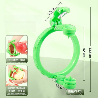 Ferramentas para frutas e vegetais Descascador rotativo manual para maçã e pera Utensílio de cozinha Máquina de descascar em espiral para frutas Ideias de presentes