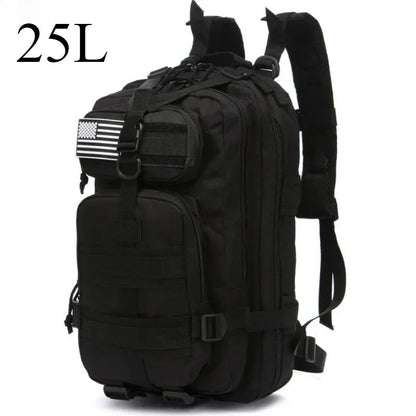 25L/50L Tactical Backpack Molle Bag Outdoor Bags Backpack for Hiking Camping Trekking Hunting Fishing GYM Bags Backpacks