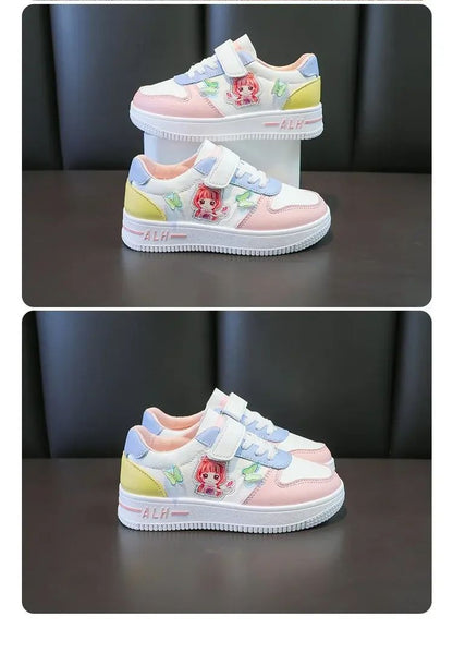 CKid Shoes Sneaker Shoe Boys Girls Baby Cartoon Canvas Sports Shoes Spring Autumn Children Board Shoes with Leisure New Fashion