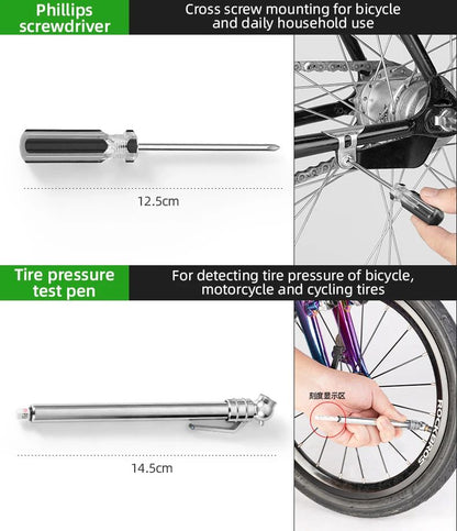 ROCKBROS Kits de Ferramentas para Reparo de Bicicleta 44 em 1 Profissional Multifuncional para Bike Conjunto de Chaves Ferramentas de Ciclismo