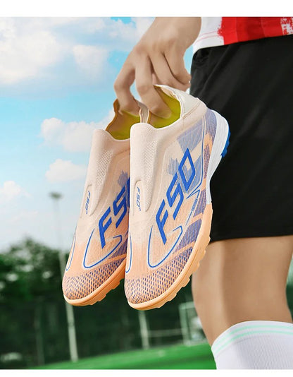 Men Football Boots Professional Society Cleats Original TF/FG Top Quality Indoor Soccer Shoes Booties Comfortable Sneaker Tenis