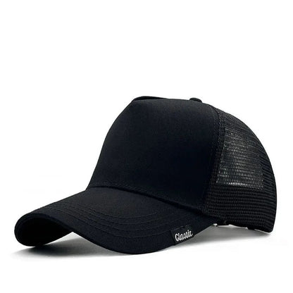 Boné de Beisebol Grande Plus Size XXL Masculino Feminino Oversize Coroa Alta Ajustável da Moda Trucker Chapéus 56-60cm 61-65cm