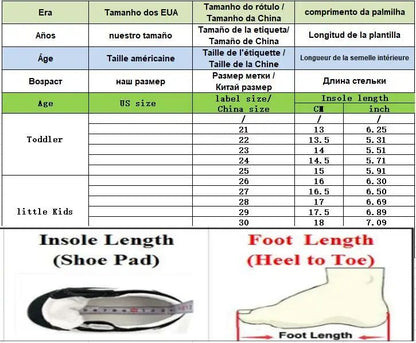 Spring Autumn Kids Sport Shoes Mesh Breathable Boys Sneakers Student Girls Shoes Non-slip