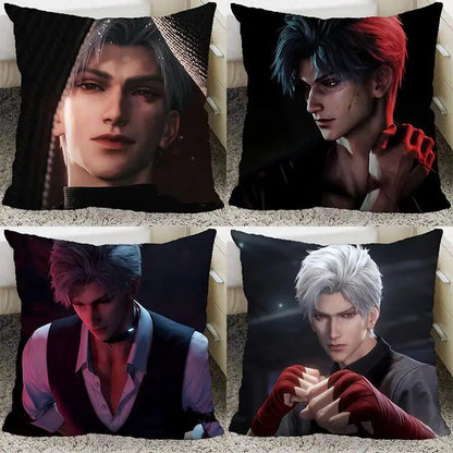 Game Love and Deepspace Sylus Pillow and Pillowcase Double Sided Pattern Throw Pillows 40x40cm