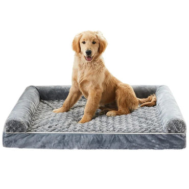 Cama para Cachorro de Luxo de Alta Qualidade Colchonete Ninho para Gato Confortável e Removível Aplicável a Filhotes Cães de Médio a Grande Porte Gatos Suprimentos de Cama Macia para Animais de Estimação