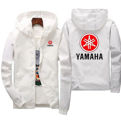 Yamaha Men's Thin Breathable Racing Motorcycle Outdoor Jacket Summer Sunscreen Leisure Windbreaker Coat for Lady