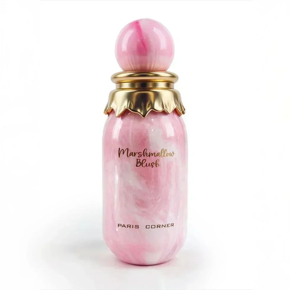 Notas Frutadas Feromônio Árabe Marshmallow Perfume Feminino Fragrância de Longa Duração Body Spray Perfumes Para Mulheres Oriente Médio Parfum