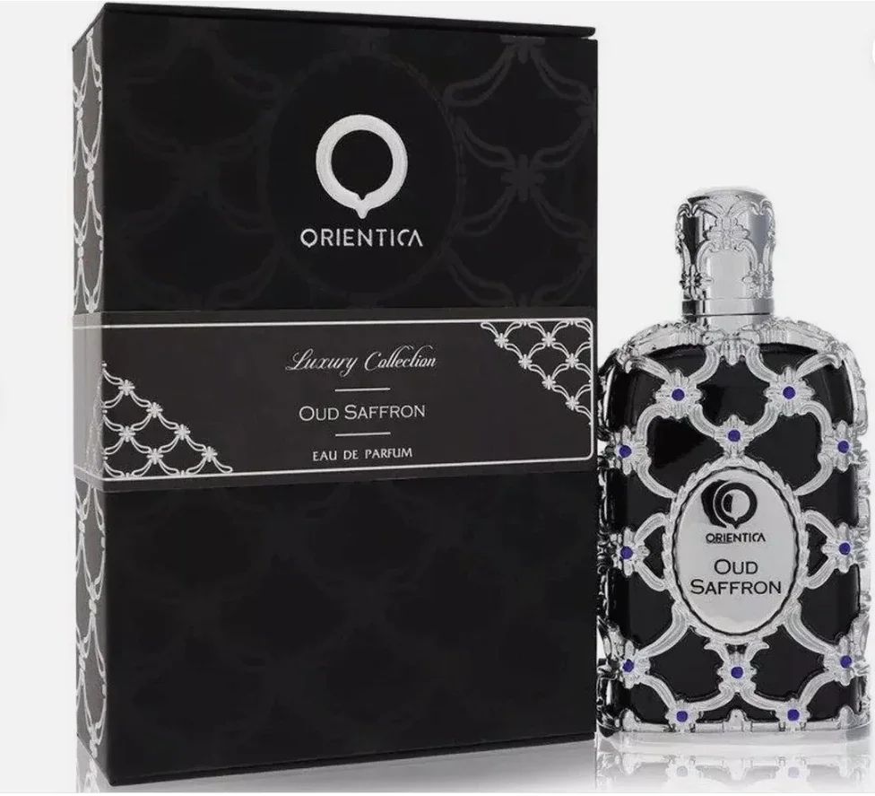 100ml Lattafa Oud Oriental Tune Saffron Masculino Feminino EDP Spray Unissex Colônia Neutra Perfumes de Longa Duração Originais Perfume