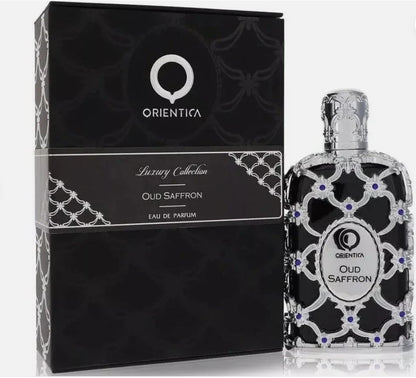 100ml Lattafa Oud Oriental Tune Saffron Masculino Feminino EDP Spray Unissex Colônia Neutra Perfumes de Longa Duração Originais Perfume