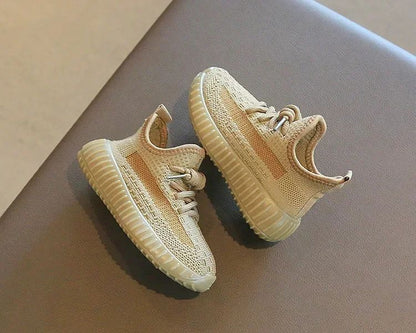 Baby Shoes Kids Sneakers Spring Summer Sandals Fluorescent Sole Sports Tennis Running Casual Flats Breathable Boys Girls Shoes