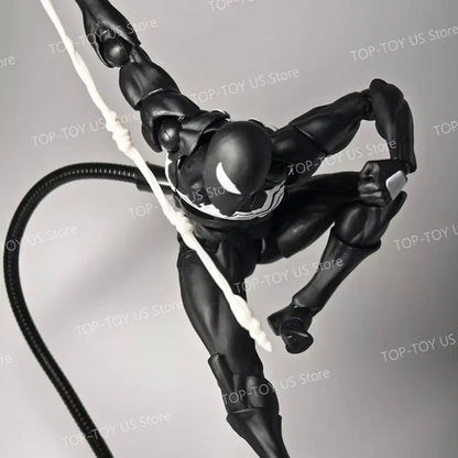 Conjunto de Brinquedos Original de Figuras de Ação Anime do Homem-Aranha, Traje Simbionte e Aranha Escarlate - Conjunto de Presente Colecionável