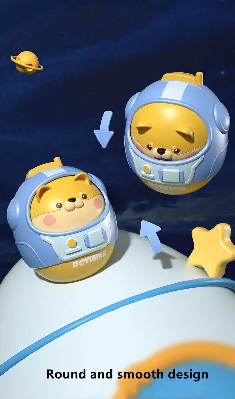 Brinquedo de Bebê Chocalho Animais Bamboleantes de 6-12 Meses Sino de Bebê em Formato de Desenho Animado Bonito para Recém-Nascidos Presente de Aniversário