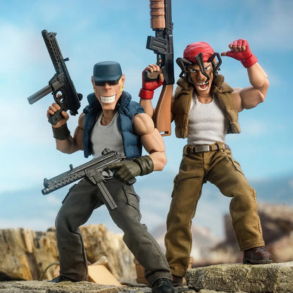 Em estoque TUNSHI TS-012 1/12 Metal Slug LEONA Heidern Cabeça Dupla Conjunto Completo de Bonecos de Ação de 6 Polegadas Modelo de Brinquedo