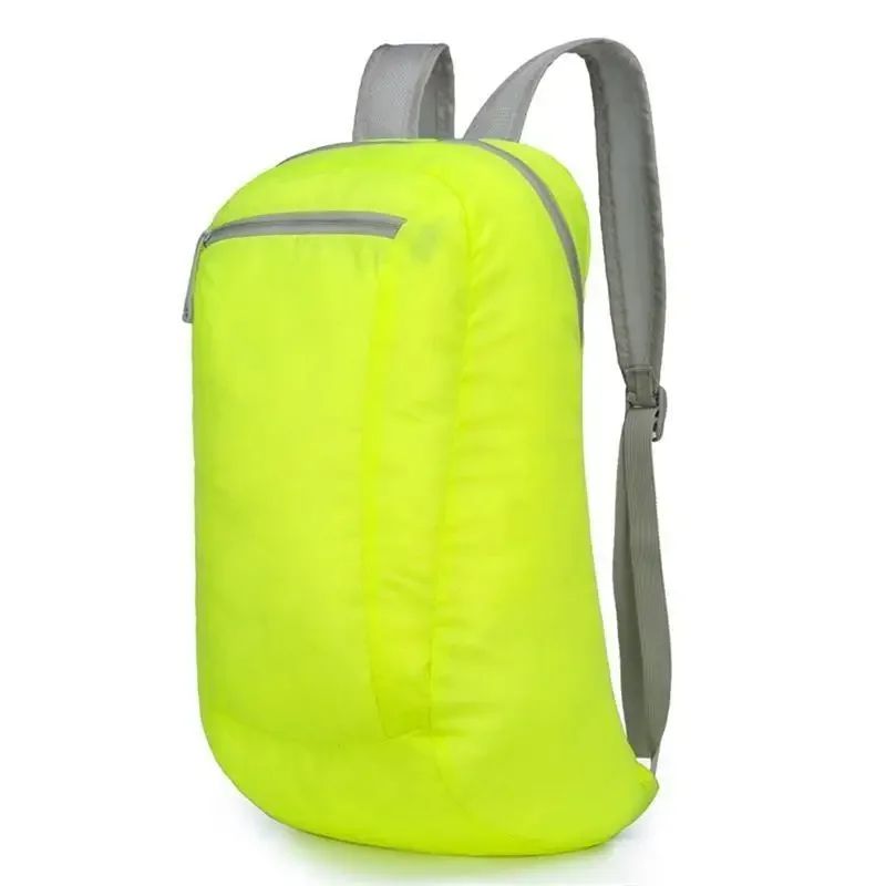 Mochila Dobrável Leve à Prova D'água Portátil para Esportes, Viagens e Caminhadas - Equipamento Durável para Aventuras ao Ar Livre