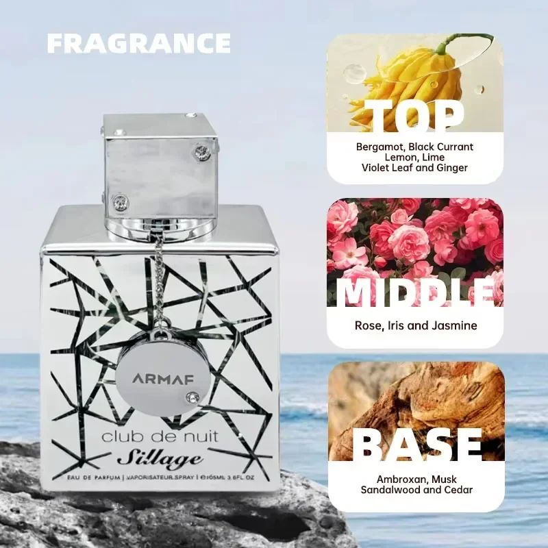 Venda quente 100ml perfume noturno unissex para carnaval balada leve perfume duradouro fragrância de luxo para encontros Colônia spray de presente