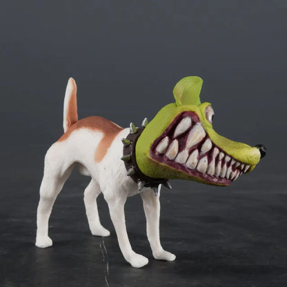 7cm The Mask Dog Action Figures Estátua Anime Figura The Mask Modelo Estatueta Decoração de Mesa Enfeites Presentes Infantis de Feriado Brinquedos