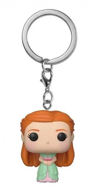 2025 Novo Chaveiro FUNKO Harry com Caixa Ginny Ron Fawkes Hedwig Hermione Pocket Boneco de Ação de Vinil Brinquedos Presentes Decoração