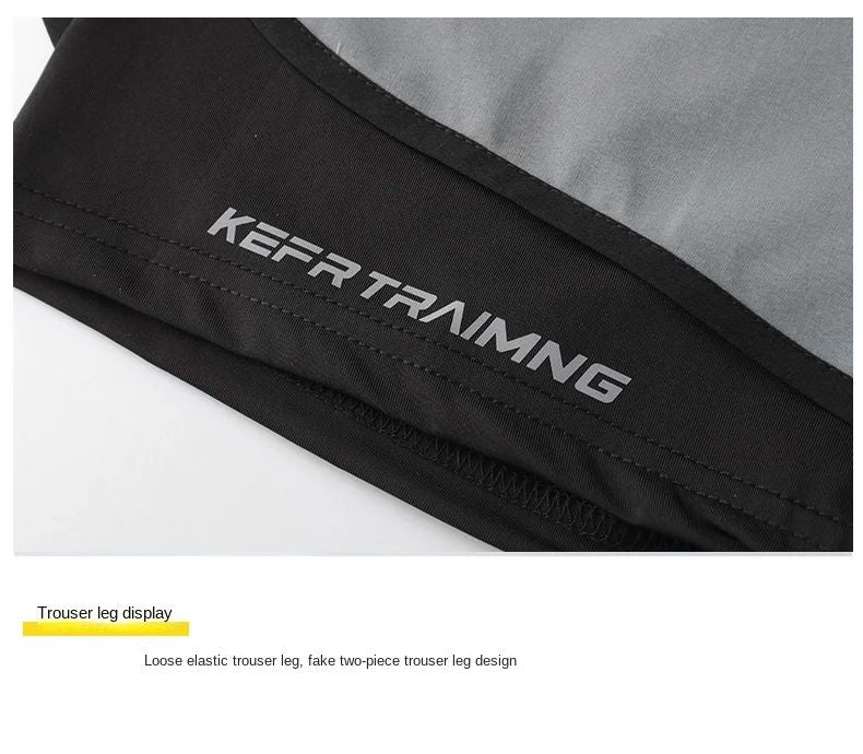 ? S-5XL ?2025 Sports Three Piece Pants Summer Popular Anti glare Double layered Sports Shorts for Men and Women Couples Ru