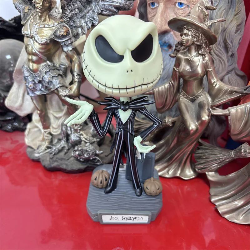 Disney The Nightmare Before Christmas Anime Figure Jack Skellington Model Desktop ornaments Halloween Room Decoration Toy Gifts