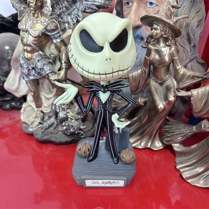 Disney The Nightmare Before Christmas Anime Figure Jack Skellington Model Desktop ornaments Halloween Room Decoration Toy Gifts