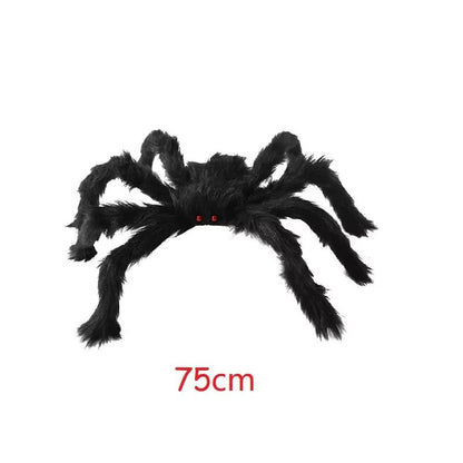 Halloween Spider Decoration Realistic Super Plush Spider Scary Indoor Home Scream Party Outdoor Garden Yard Decoration Supplies