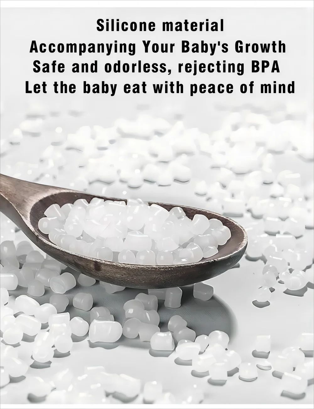 3pcs Baby Silicone Bowl Suction Cup Bowl Children's Tableware Complementary Bowl Children's Dinner Plate Silicone Tableware