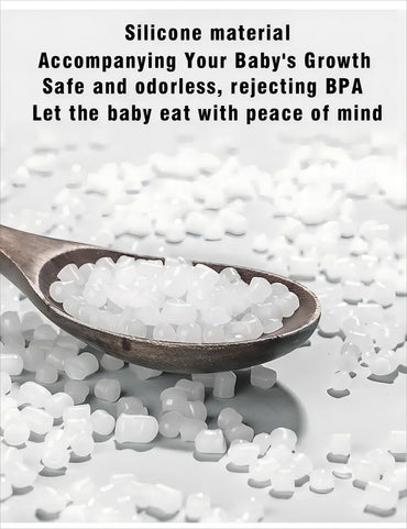 3pcs Baby Silicone Bowl Suction Cup Bowl Children's Tableware Complementary Bowl Children's Dinner Plate Silicone Tableware