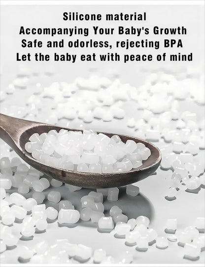 3pcs Baby Silicone Bowl Suction Cup Bowl Children's Tableware Complementary Bowl Children's Dinner Plate Silicone Tableware