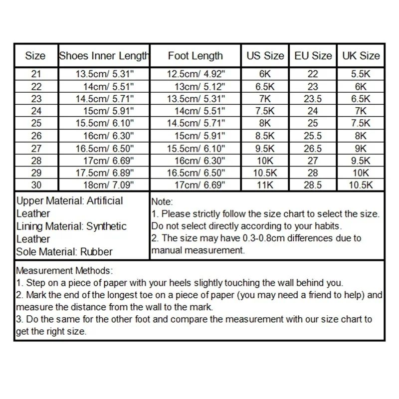 Kids Short Boots Fashion Boys Shoes Autumn Winter Leather Children Boots Non-Slip Toddler Girls Boot Toddler Snow Shoes