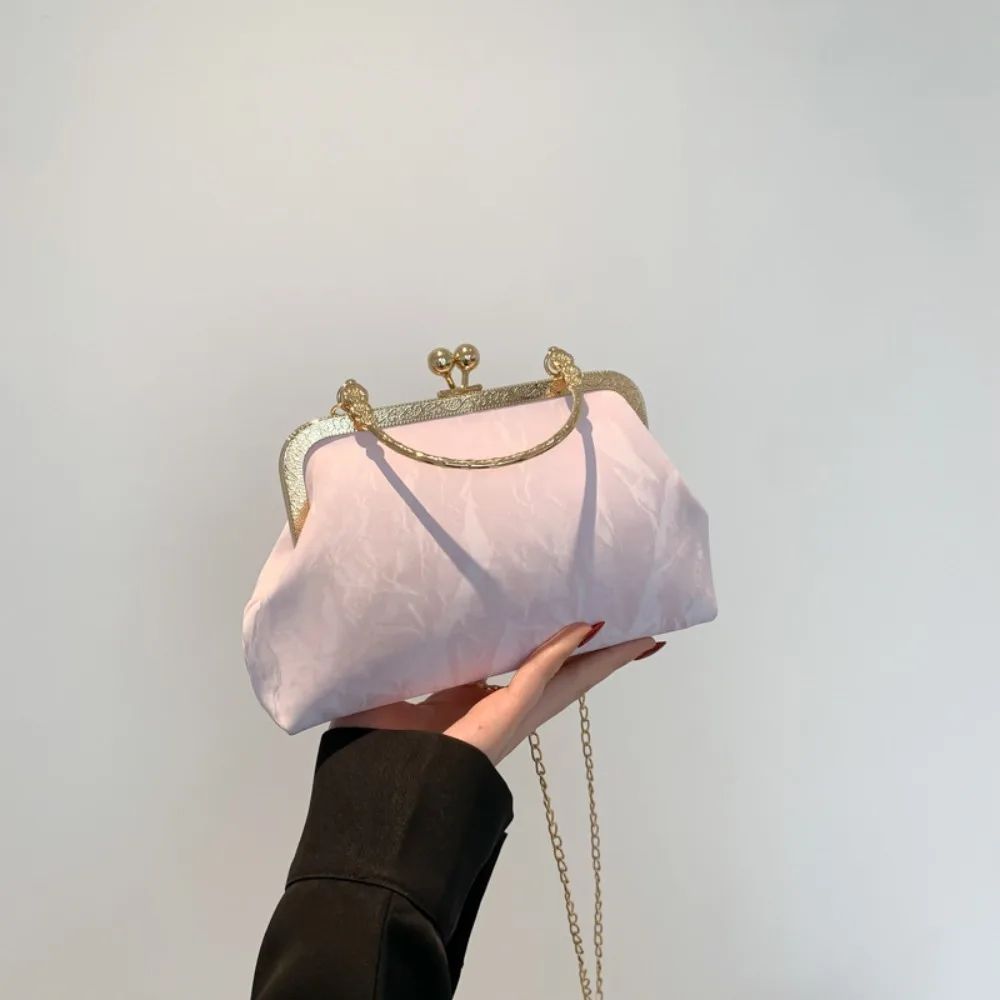 Handmade Fairy Beaded Bag?? ??Large Capacity ?Compact Size?? ??Seashell Clutch Purse?? Mermaid Style?? Shell Embellishments??