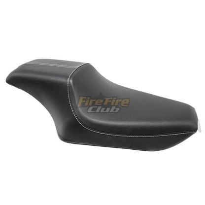 Banco de Couro PU para Motocicleta, Assento Dianteiro e Traseiro para Piloto e Passageiro Harley Sportster XL iron 883 1200 48 Forty-eight 2004-2016